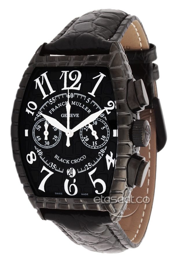 Franck Muller Black Croco Replika Saat-0