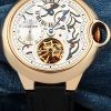 Cartier Ballon Bleu Double Jumping Tourbillon Gold-4925