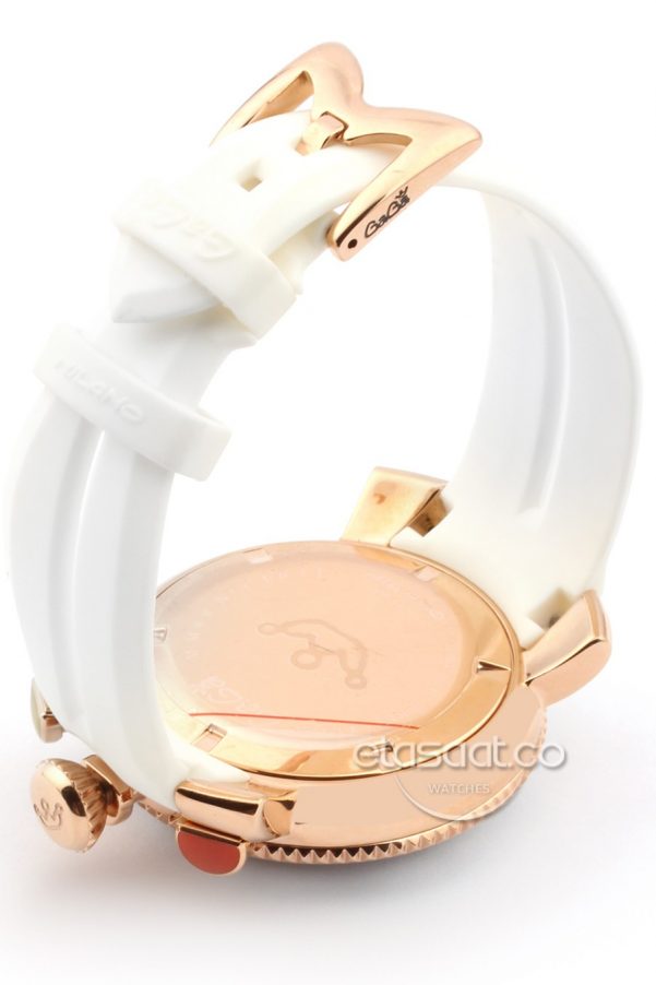 GaGa Milano Beyaz Gold Chronograph Unisex 45mm-4610