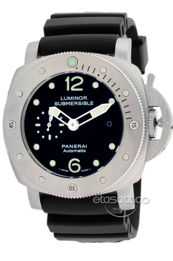 Panerai Luminor Submersible Silver Otomatik-0