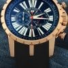 Roger Dubius Chrono Excel Rose Gold-5656