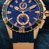 Ulysse Nardin Marine Diver 1846 Lacivert Kadran-5648