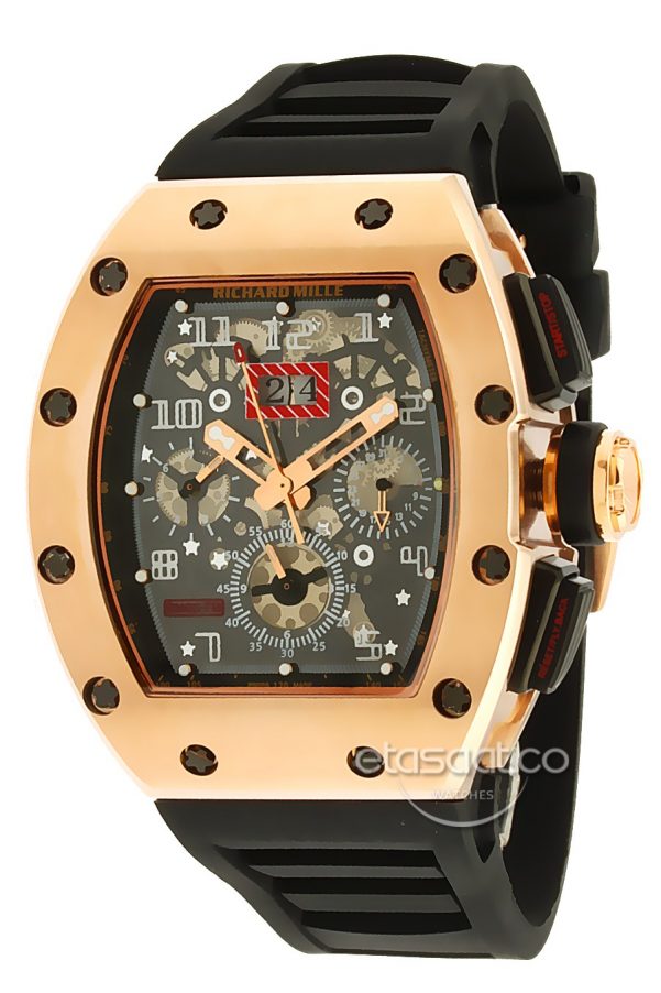 Richard Mille RM 011-FM Rose Gold Kasa-0