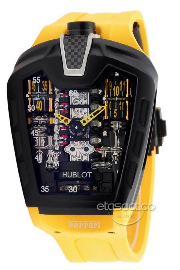 Hublot MP-05 LaFerrari Replika Sarı Kordonlu-0