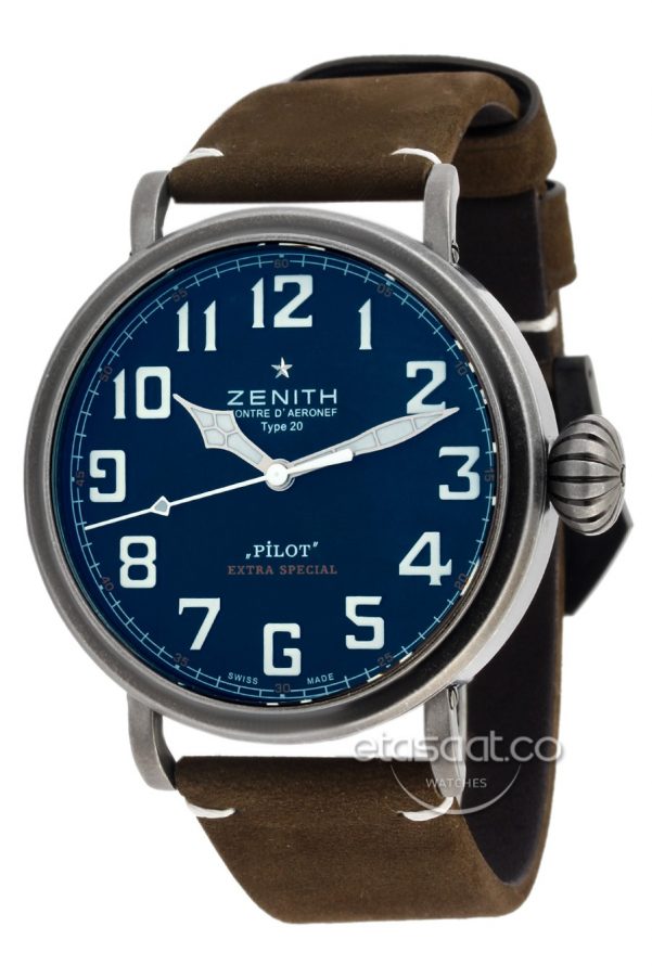 Zenith Pilot Extra Special Eskitme Kasa Saat-0