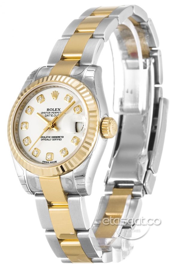 Rolex Date-just 31mm Resistant Bayan Kol Saati-9015