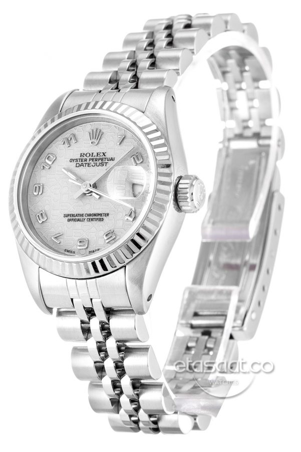 Rolex Date-just Silver Jubilee Lady Saat-9030