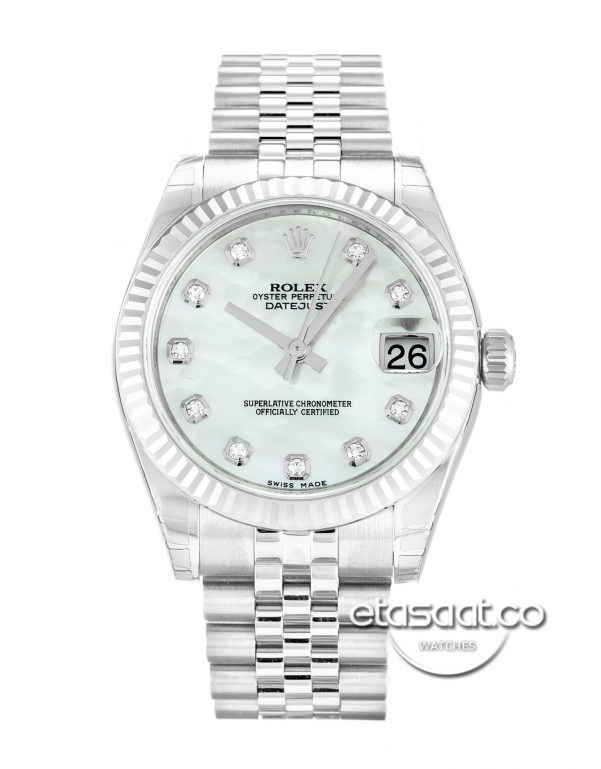 Rolex Date-just Lady Bayan Kol Saati-0