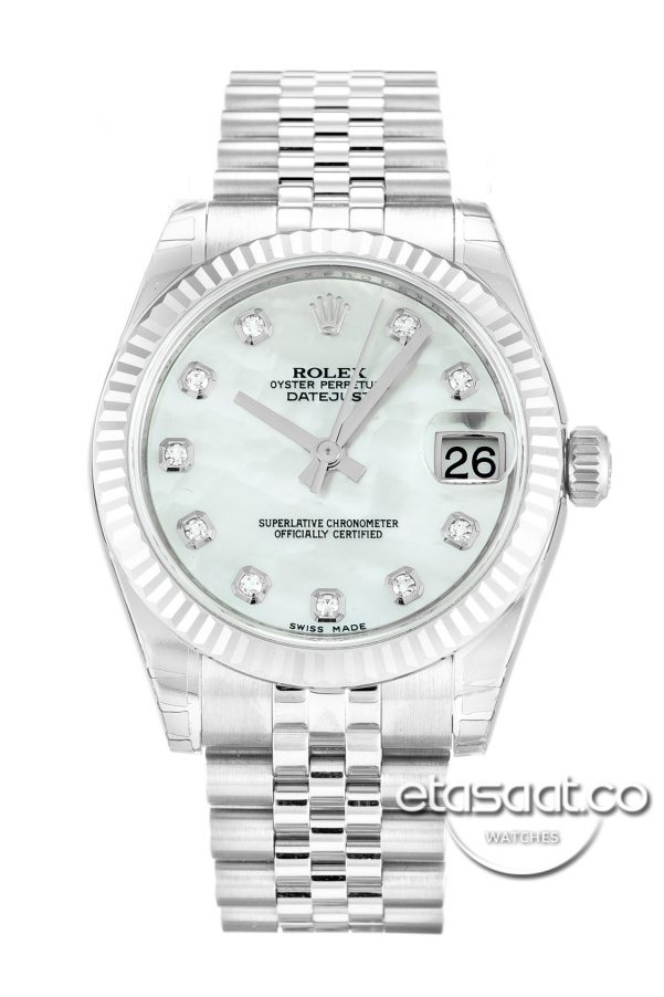 Rolex Date-just Lady Bayan Kol Saati-0