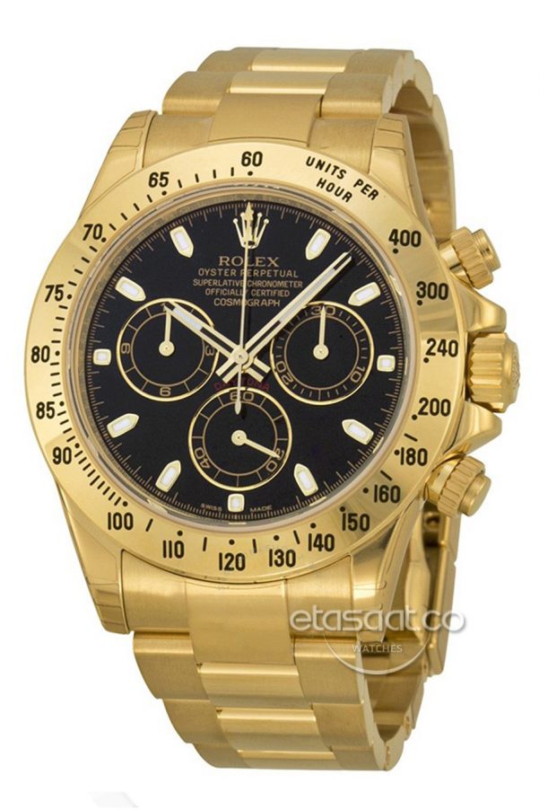 Rolex Daytona Gol Renk Erkek Saati-0