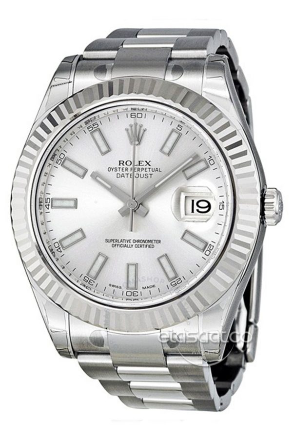 Rolex Date-just II Automatic Silver-0