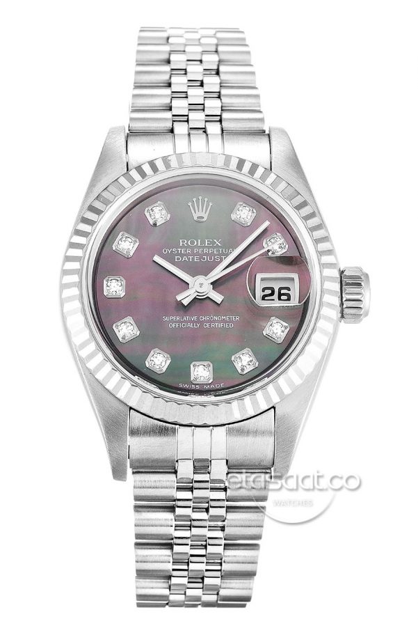 Rolex Date-just Lady Bayan Kol Saati-0