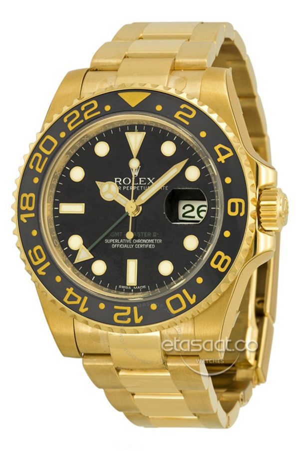 Rolex GMT Master II Black Oyster Erkek Kol Saati-0