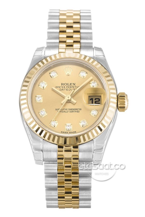 Rolex Date-just Superlative Bayan Kol Saati-0