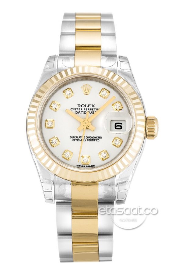 Rolex Date-just 31mm Resistant Bayan Kol Saati-0