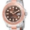 Rolex Yacht-Master Chocolate Gold Oyster Erkek Kol Saati-0