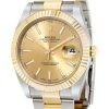 Rolex Date-Just Perpatual Gold-0