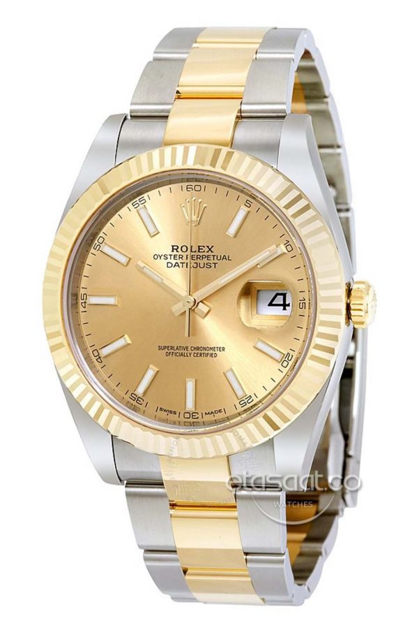 Rolex Date-Just Perpatual Gold-0