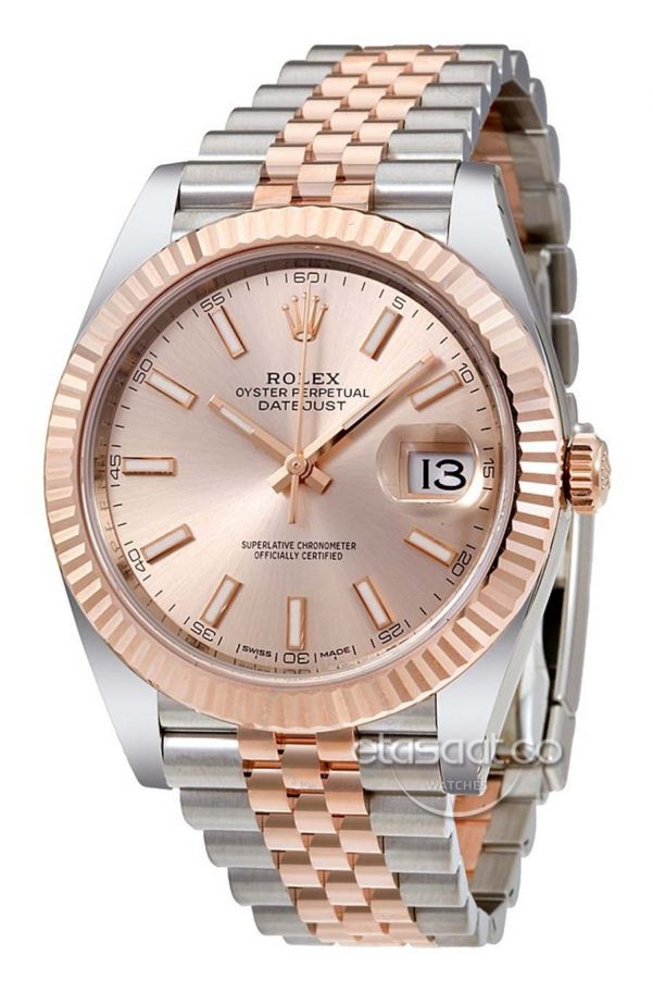 Rolex Date-Just Rose-Gold Perpatual Erkek Saati-0