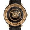 VERSACE V-METAL ICON 46mm BLACK ERKEK SAATİ-0