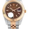 Rolex DateJust Brown Su Gecirmez-0