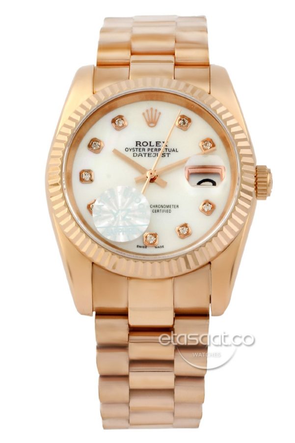 Rolex Date-just Rose Gold Bayan 31mm-0