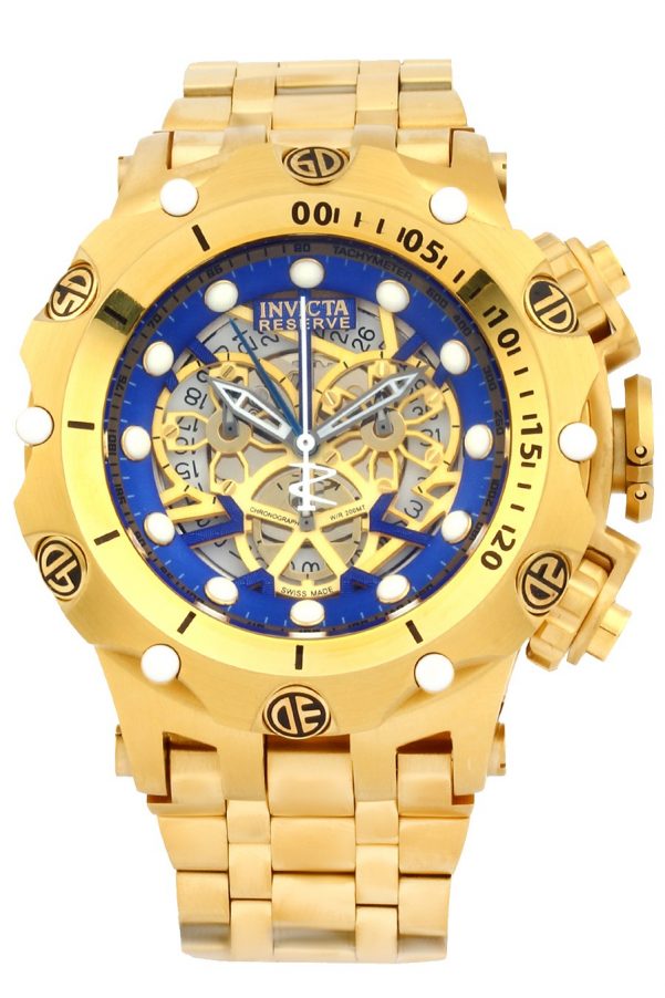 INVICTA Chronograph 52mm Gold Case-0