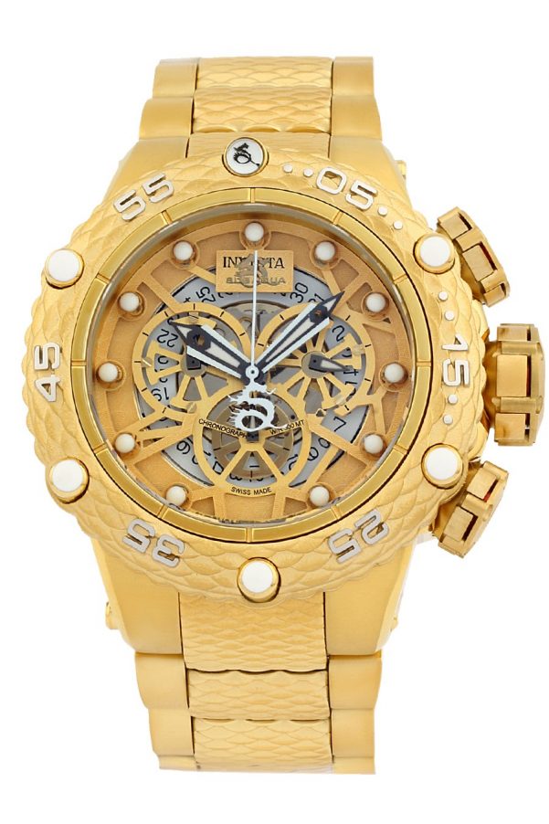 INVICTA Subaqua Noma Gold Kasa 52 mm-0